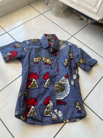 Chemise, garçon, taille huit ans