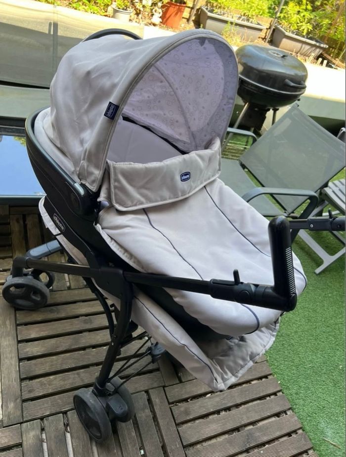 Poussette Chicco trio sprint beige - photo numéro 3