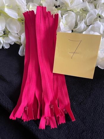 Lot fermeture éclair n’7