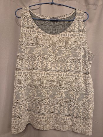 Tee-shirt sans manches femme