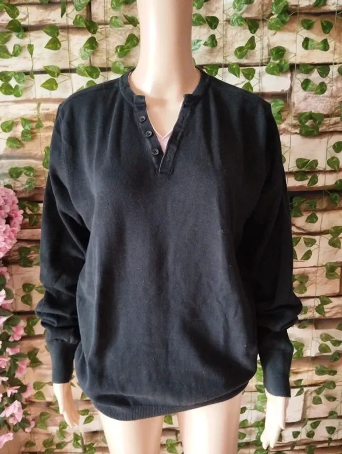 🌸Sweat noir Deeluxe Taille 40🌸 - photo numéro 2
