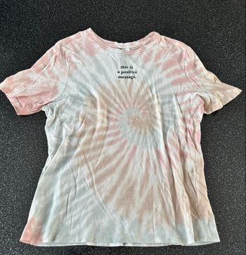 H&M divided - t-shirt tie and dye femme XS