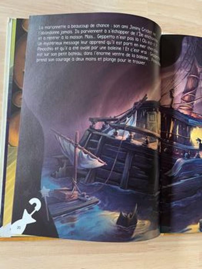 Livre Disney Audiocontes Magiques n°10 – Pinocchio – Bon État (Sans Figurines) - photo numéro 8