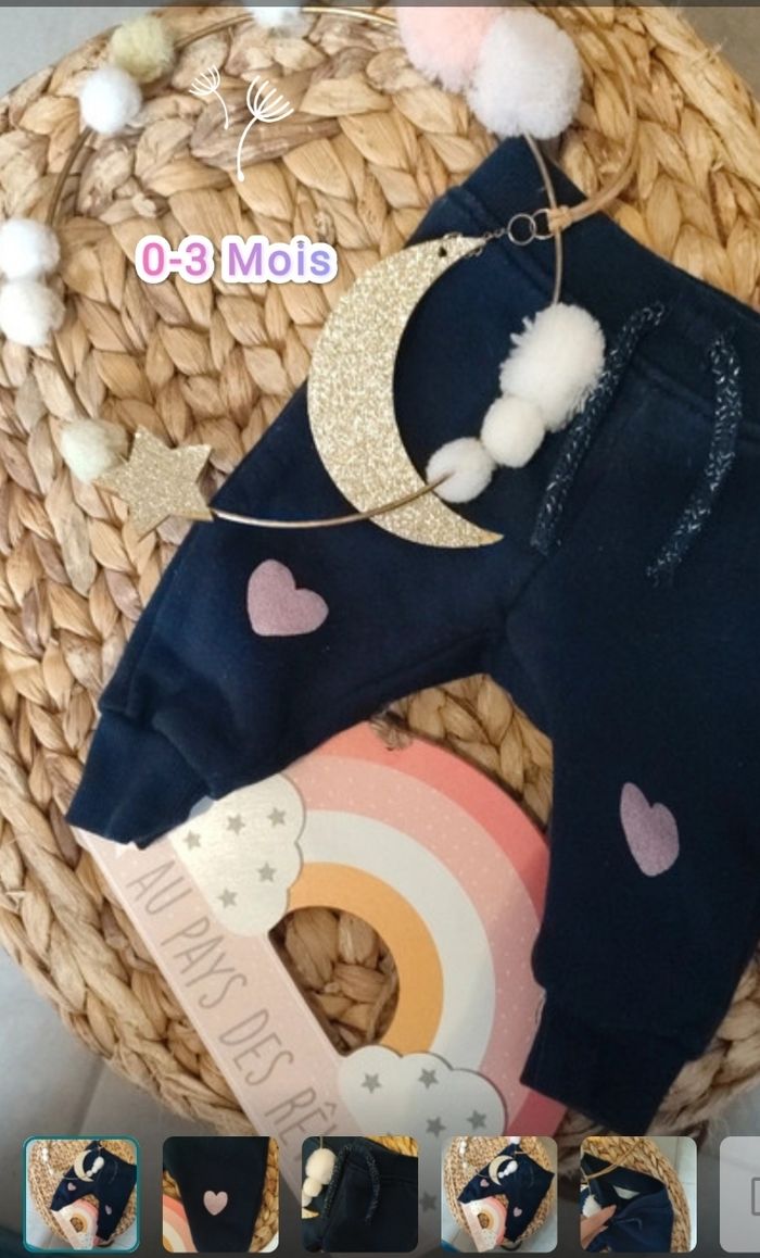 Jogging bébé fille 🎀 0-3 Mois