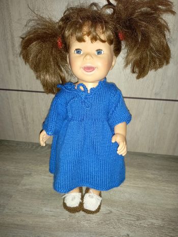 ensemble robe et chausson pour poupée de 36 à 53 cm