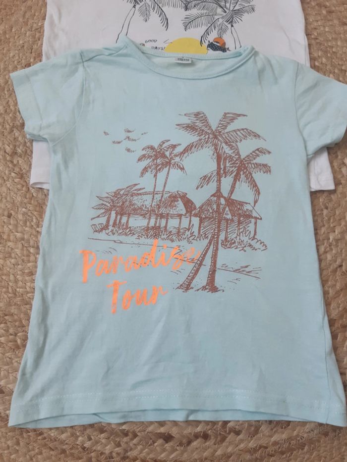 Lot de 2 tee-shirts Zeeman 110/116 cm - photo numéro 2