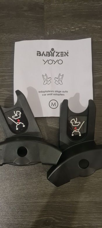 2 adaptateurs haut babyzen yoyo