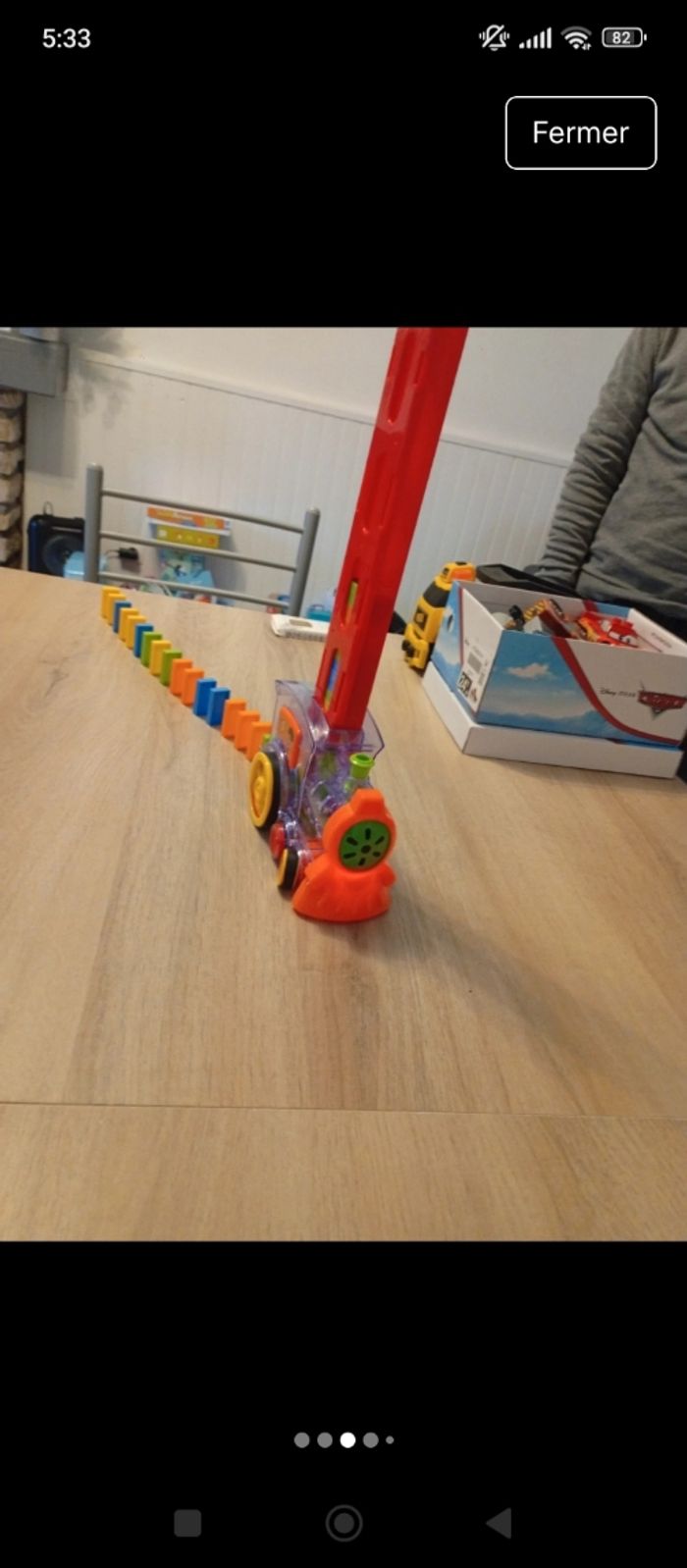 Electric domino train - photo numéro 3