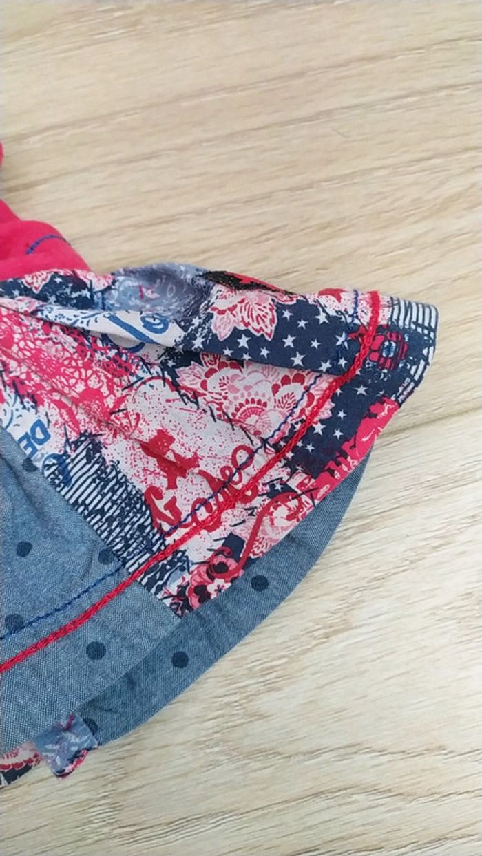 Robe chipie rouge jean bleu 6 mois - photo numéro 7