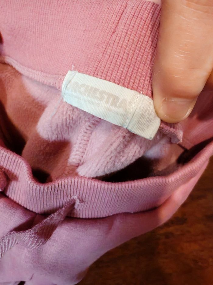 Pantalon jogging rose fille taille 3 ans - photo numéro 3