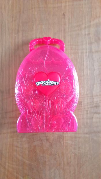 💗 Coffret Hatchimals CollEGGtibles rose pailleté (vide)