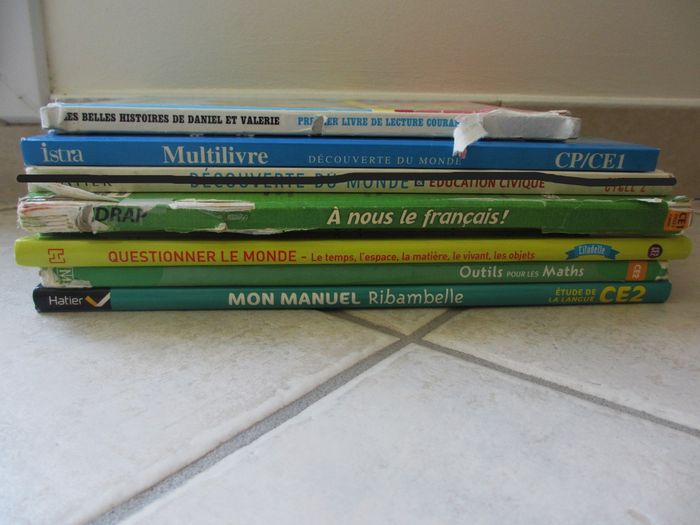Lot de 7 manuels scolaires du CP au CE2 - photo numéro 10