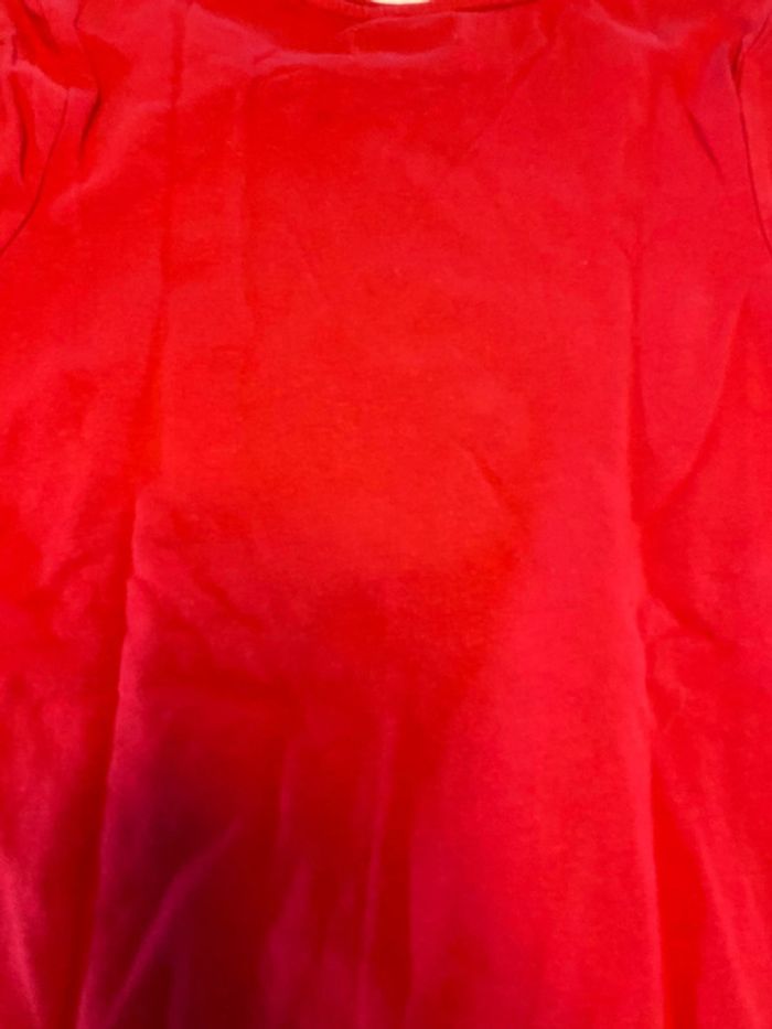 Tee shirt ML Okaidi rouge neuf 10 ans - photo numéro 6