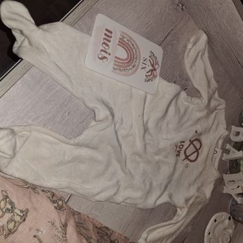 Pyjama velours mixte 6 mois kiabi