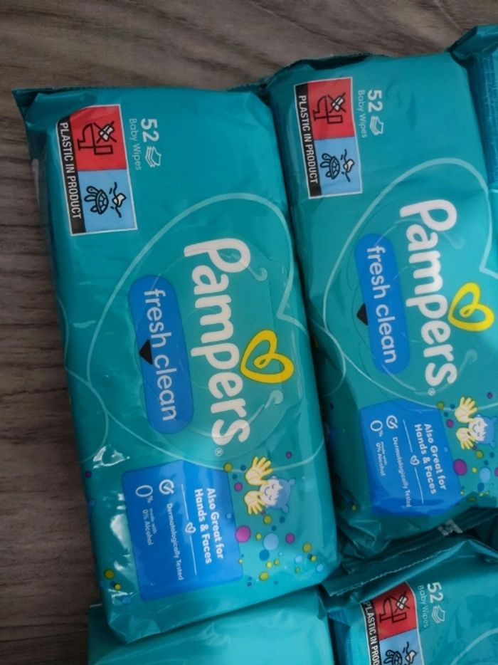 Lingettes Pampers fresh clean - photo numéro 2