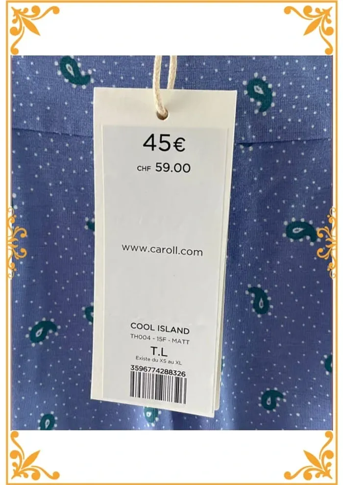 T-Shirt " Caroll " - photo numéro 5