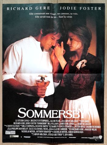 Affiche film cinéma Sommersby Richard Gere Jodie Foster