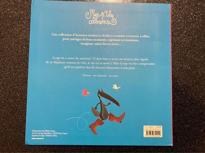 Livre Le loup qui ne voulait plus marcher - photo numéro 3