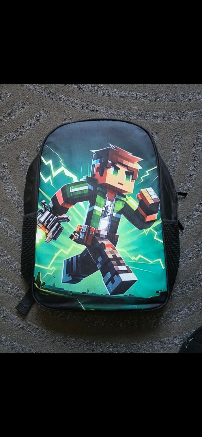 Sac à dos minecraft neuf