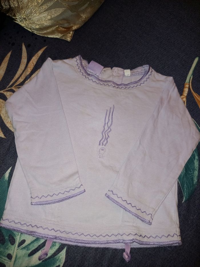 Tee-shirt manches longues en 23 mois