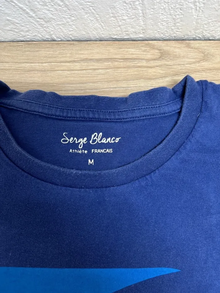 Serge Blanco - Couleur bleu - Taille M - photo numéro 2
