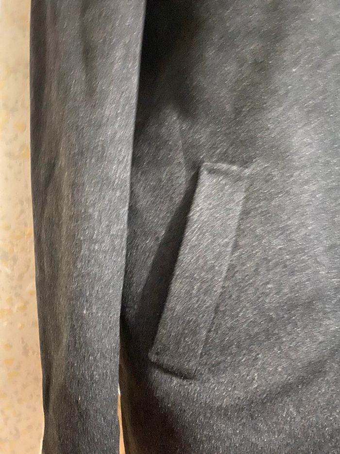 Manteau uniqlo laine et cachemire anthracite xs - photo numéro 3