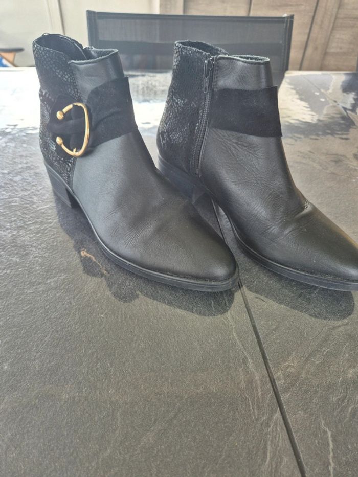 Boots Femme Sunny Sunday Cuir - taille 38