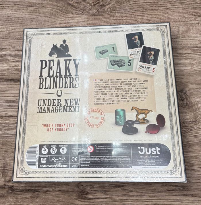 Jeu de société Shuffle Peaky Blinders. Neuf sous blister. - photo numéro 2
