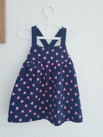 Baby Club - Robe bretelles croisées et réglables - Motifs : pastèques