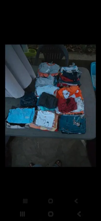 Gros lots de vêtements 6mois