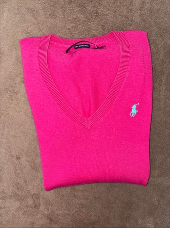 Pull rose Ralph Lauren sport femme taille L en bon état