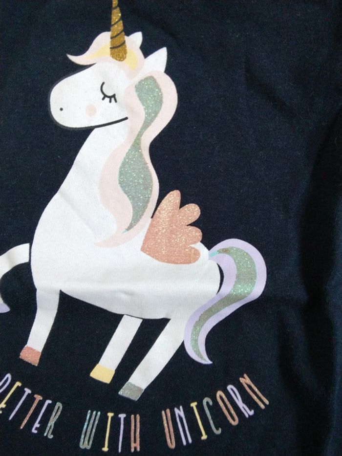 T shirt licorne - photo numéro 2