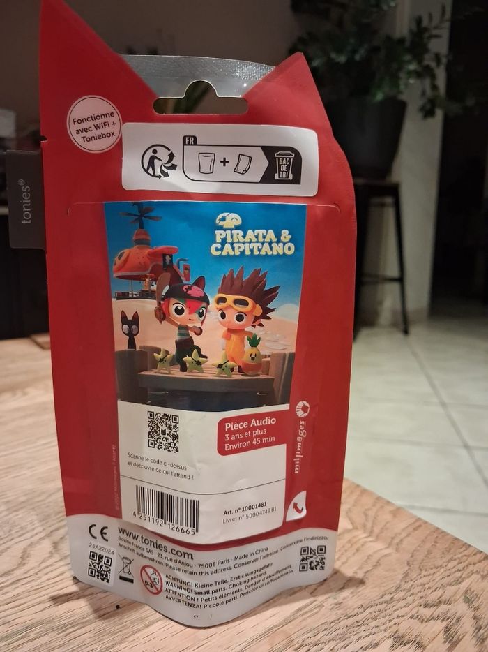 Tonies Pirata et capitano neuf en français - photo numéro 2