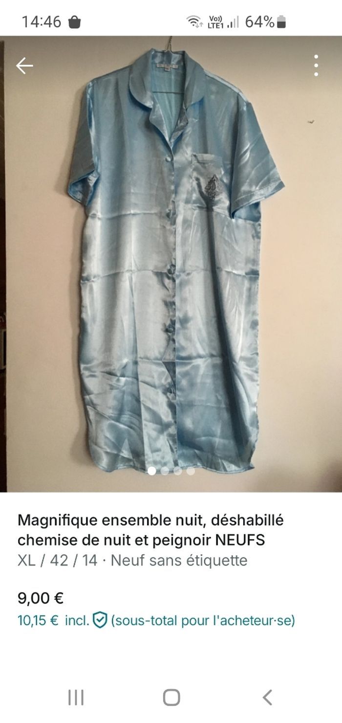 chemises de nuit, nuisette auchoix - photo numéro 6