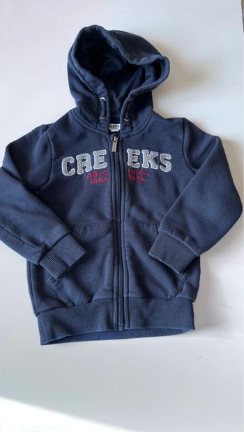 Gilet sweat shirt