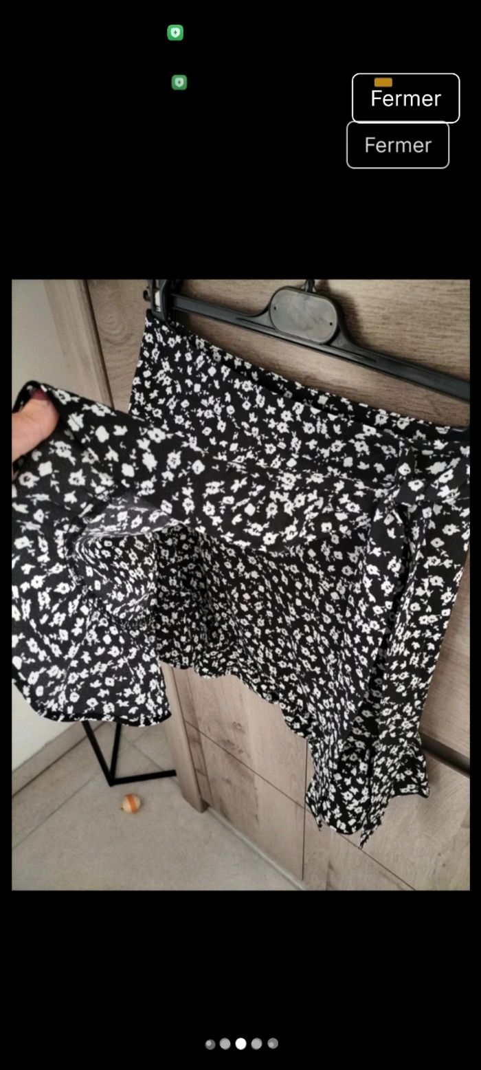 Jupe portefeuille neuve - photo numéro 5