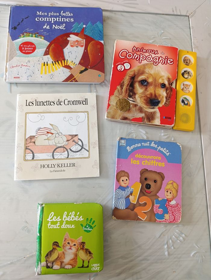 Lot de 5 livres pour petit