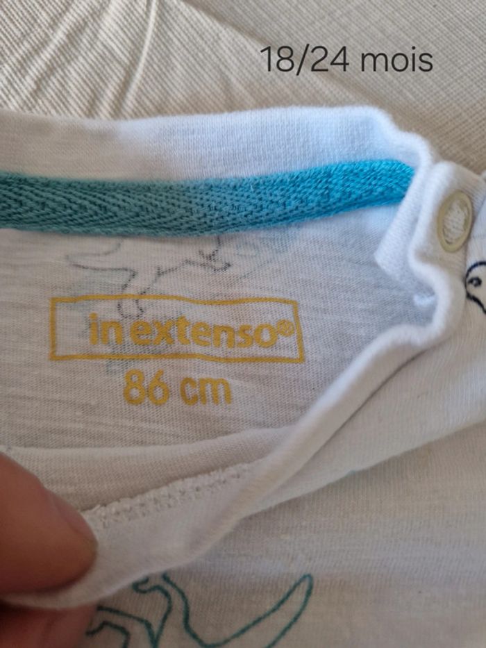 Tee shirt à longue manche 18/24 mois - photo numéro 3