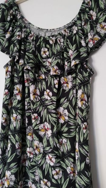 Haut fleuri
