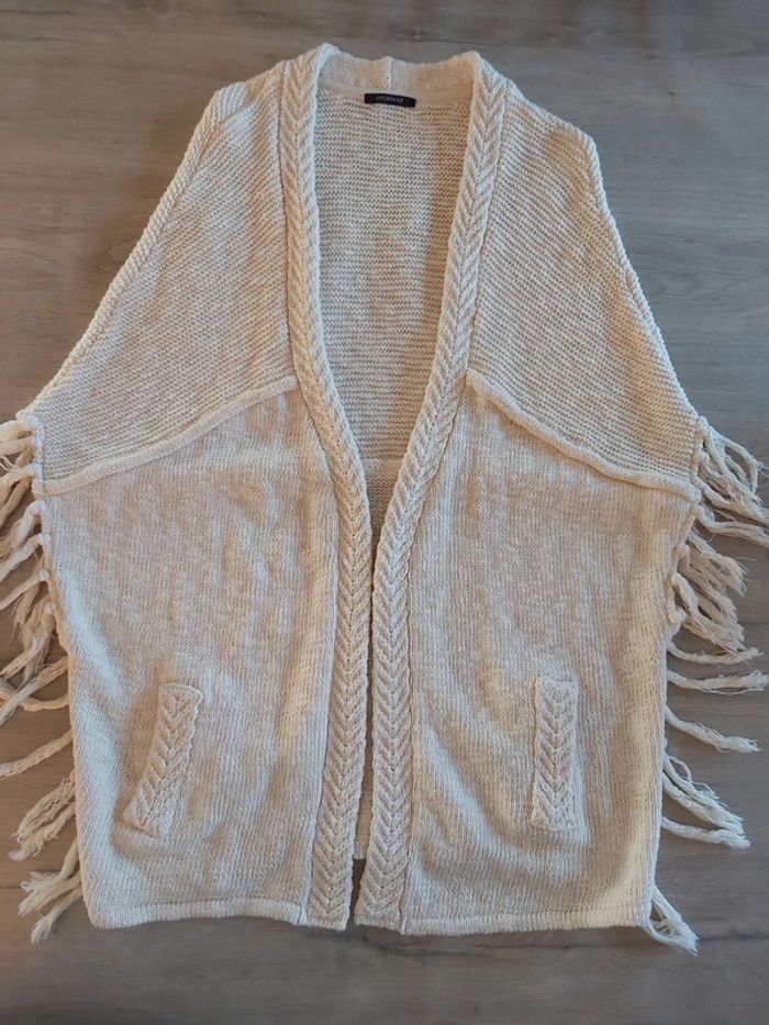 Gilet beige femme promod
