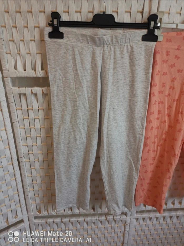 💕Joli Lot de 2 leggings 3/4 fille - 14 ans fille inextenso 💕 - photo numéro 5