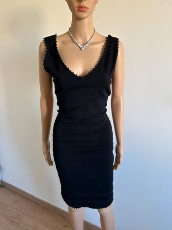 Robe noire sans manches Morgan taille L jamais portée
