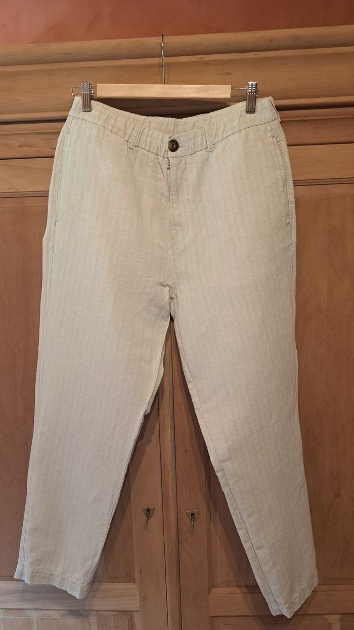 Pantalon lin octobre editions