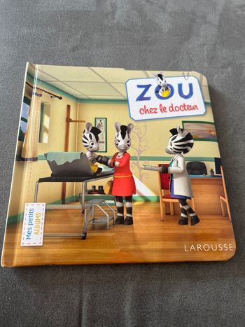 Livre bébé Zou chez le docteur