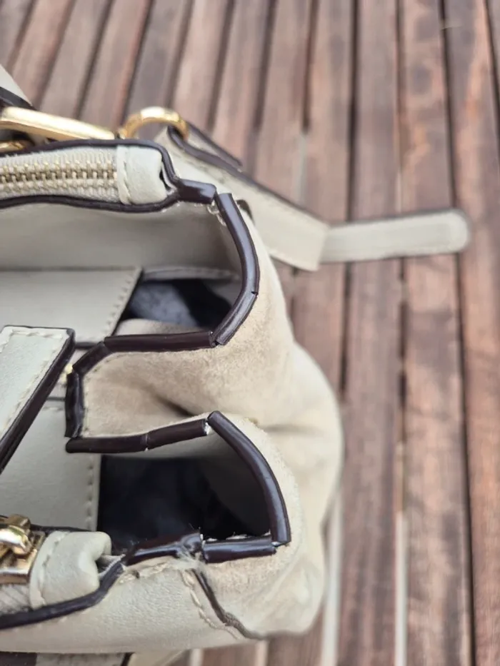 Sac à main taupe Parfois Bon etat - photo numéro 6