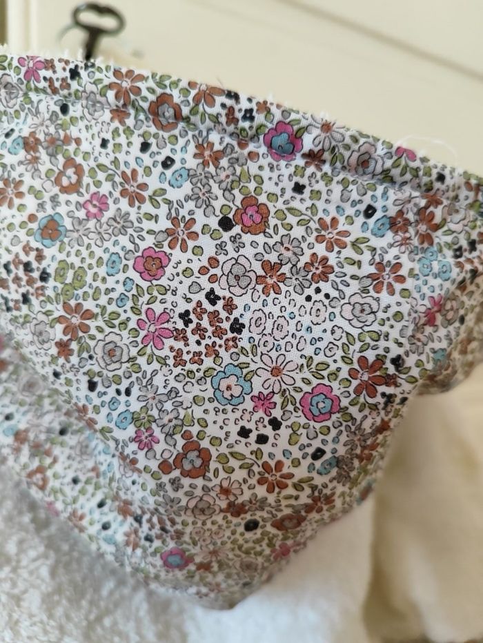 Peignoir motifs liberty 2 ans Carré Blanc - photo numéro 6