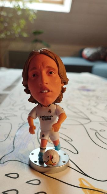 Petite figurine football neuve Luka Modric Réal Madrid