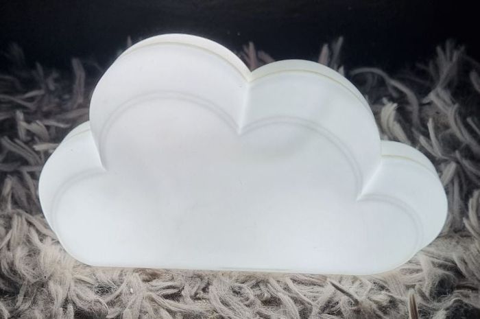 Décoration nuage lumineux