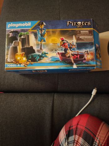 playmobil 70860 - la chasse au trésor pirate