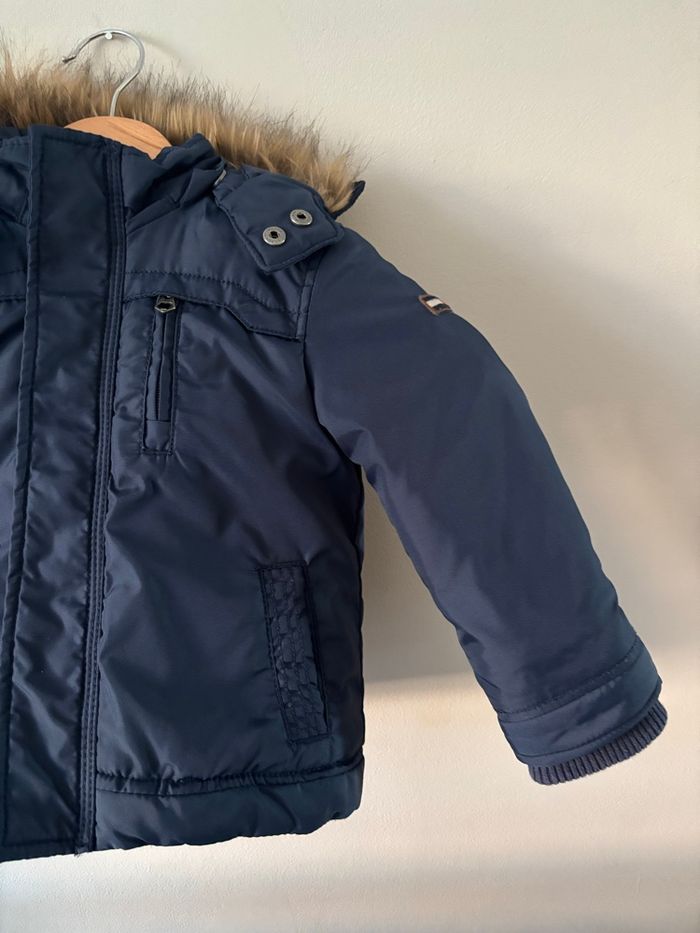 Parka/Manteau Hiver Chaud (doublure polaire) Tommy Hilfiger - Taille 86 (18-24 Mois) en parfait état - photo numéro 2